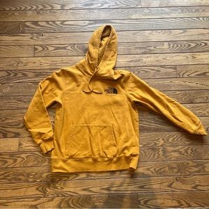 The North Face Hoodie Sweatshirt Yellow
